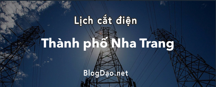 Lịch cắt điện tại Phường Vĩnh Hòa