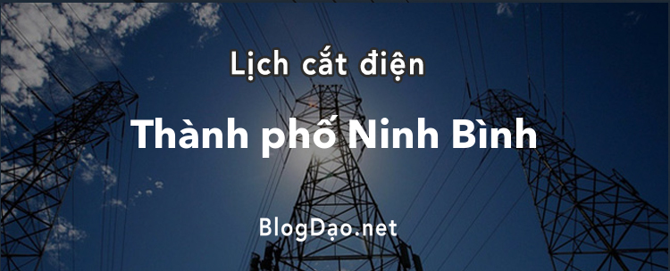 Lịch cắt điện tại Xã Ninh Tiến